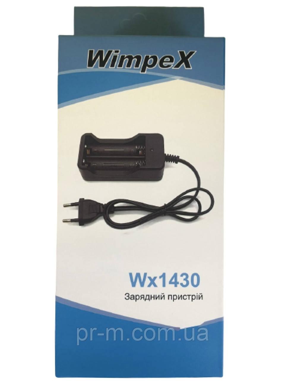 Зарядное устройство WIMPEX WX-1430 для 18650 на 2 аккумулятора