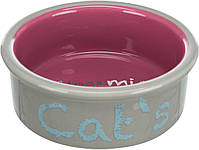 Trixie Керамічна подвійна миска на підставці, фото 2