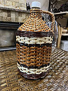 Пляшки обплетені лозою 5л