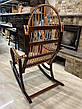 Крісло-гойдалка плетена з лози, фото 9