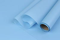 Калька тонкая небесно-голубая (флористическая бумага), рулон 60см х 8м