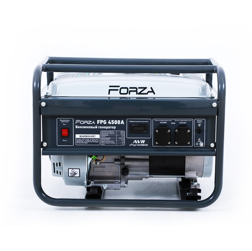Бензиновий генератор Forza FPG4500AЕ 2.8/3.0 кВт, фото 1