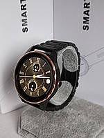 Умные смарт часы Watch GT 3 Pro Black с керамическим ремешком + силиконовый ремешок в подарок