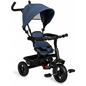 Дитячий триколісний велосипед QKIDS MILA ROTR00004 синій, Toyman