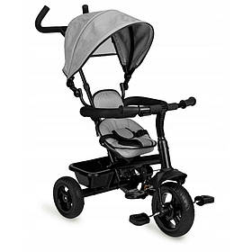 Дитячий триколісний велосипед QKIDS MILA ROTR00006 сірий, Toyman