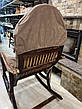 Крісло-гойдалка плетена з лози, фото 9