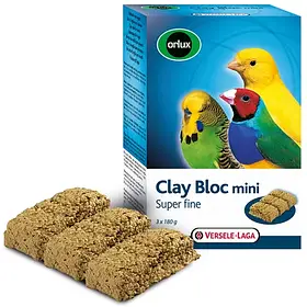 Versele-Laga Orlux Clay Bloc Mini ВЕРСЕЛЕ ЛАГА ОРЛАКС мінеральний блок із глиною для дрібних птахів