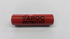 Акумулятор літій-іонний 18650 VARGO 2600mAh, фото 2