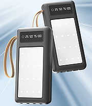 Power Bank PZX-C160 20000 mAh  |  Повербанк  |  Портативне заряджання  |  Зовнішній акумулятор для телефона, фото 2