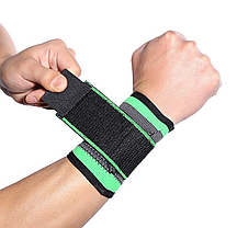 Еластичний бинт бандаж на зап'ястя, Спортивний фіксатор, Еластичний бандаж на руку, фото 2