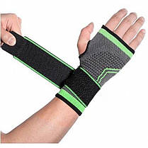 ЕЛАСТИЧНИЙ БІНТ НА КИСТЬ 9136, Спортивний фіксатор, Еластичний бандаж на руку, фото 2