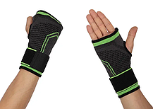 ЕЛАСТИЧНИЙ БІНТ НА КИСТЬ 9136, Спортивний фіксатор, Еластичний бандаж на руку, фото 4
