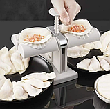 Машинка для ліплення пельменів і вареників, Верстат для виготовлення пельменів вручну, фото 8