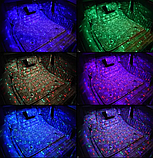 Підсвічування автосалону А12, Підсвічування в машину, RGB стрічки для підсвічування салону авто, Світломузика в машину, фото 8