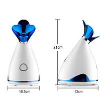 Відпарювач для обличчя Phyopus Facial Ionic Steamer CL-5358, Парова сауна для обличчя, Інгалятор-сауна, фото 5