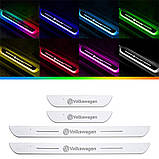 Поріг світлодіодний на двері авто (4 накладки): BMW, MERCEDES, FORD, AUDI, HYUNDAI, TOYOTA, фото 10