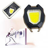 Акумуляторний LED ліхтарик W5154 із запальничкою, Світлодіодний ліхтарик, Ручний ліхтарик - брелок, фото 6
