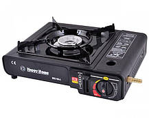 Портативна газова плита Happy Home у кейсі, Похідна піч, Туристична газова плита, Туристична газова плита, фото 4