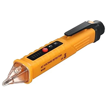 Безконтактний тестер напруги зі світловою та звуковою індикацією (7478), фото 4