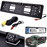 Рамка для номера з камерою CAR CAM JX 9488A, Камера заднього виду в рамці номера, фото 8