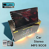 Стерео автомагнітола Car Stereo MP5 9008, Магнітола в автомобіль 1 Din з сенсорним екраном і bluetooth, фото 11
