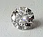 Moissanite Муасаніт чисто білий 0.8 ct 6 mm. F, фото 3