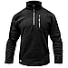 Толстовка тактична 1/4 Zip "TRAVEL DEFENCE" BLACK (Мікрофліс), фото 2