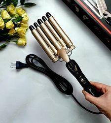 Плойка п'ять хвиль для завивки волосся Щипці для завивки волосся Gemei GM 2933, фото 1