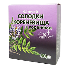 Солодка корінь фіточай, 50 гр