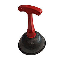 Вантуз із пластиковою ручкою Червоний