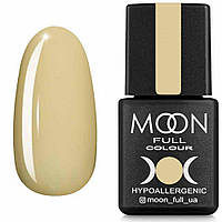 Гель лак MOON FULL Spring-Summer, 8 ml, №608 молочно-горчичный светлый