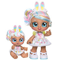 Лялька Кінді Кідс Марша Меллоу Зайчик із сестричкою Kindi Kids Scented Sisters Marsha Mello & Mini Mello Dolls