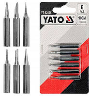 Набір 6 шт Жала тип 900М Для Паяльника YATO (YT-82525)