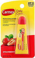 Бальзам для губ Carmex Strawberry Lip Balm Tube 10 г Полуниця (083078010188)