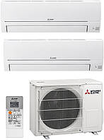 Комплект мультисплит системы Mitsubishi Electric MXZ2HA40VF MSZ-HR25VF (2шт)