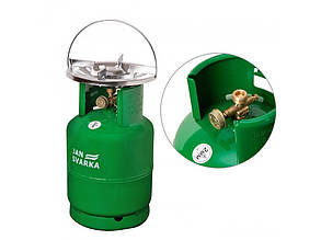 Газовий балон  VIP 8л з латунними тарілками