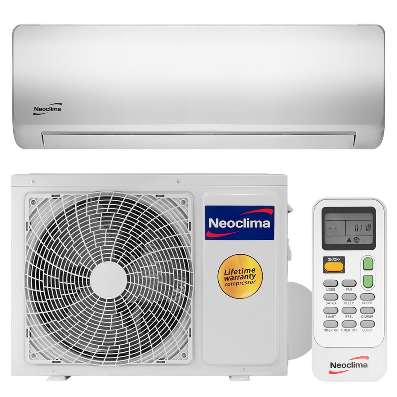 Кондиціонер спліт-система Neoclima Therminator 3.0 NS/NU-24AHX