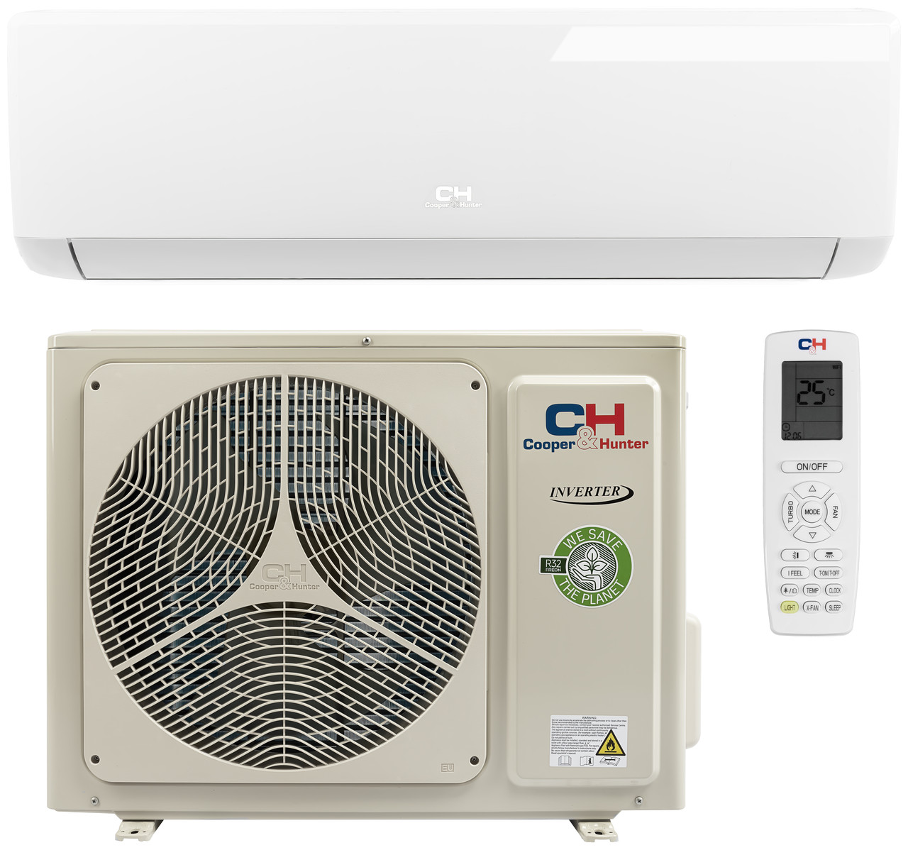 Кондиціонер спліт-система Cooper&Hunter Vital Inverter CH-S12FTXF-NG