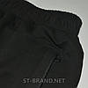 58,60,62,64,66. Зручні та практичні чоловічі спортивні штани великих розмірів (Батал) - чорні, фото 4