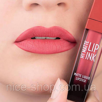 Рідка матова помада Golden Rose My Matte Lip Ink No 09, фото 3