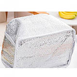 Ланч бег - термосумка на замку Полярний Ведмедик, блакитна, фото 3