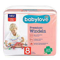 Підгузки Babylove premium 8 (18+кг) 28 шт