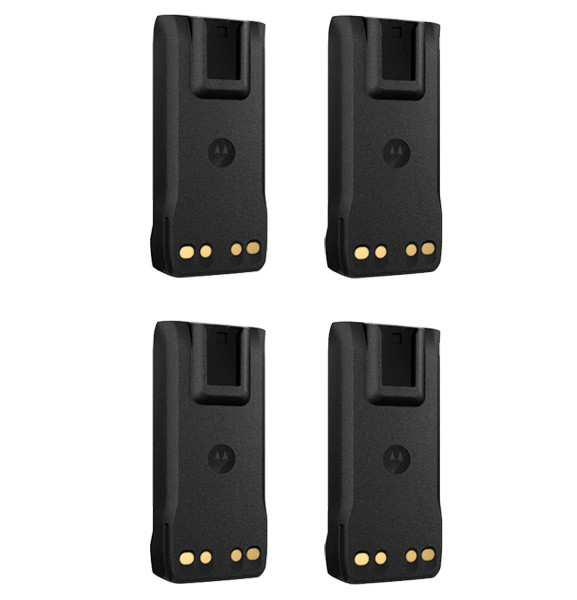 Акумулятор для рацій Motorola DP2400, DP4400, DP4800, місткість 2450 mAh, комплект 4 штуки (PMNN4543A)