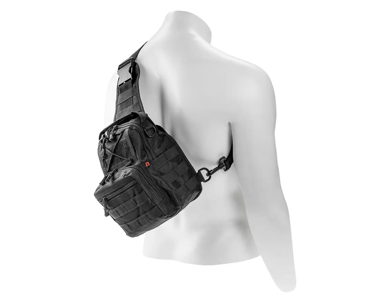 Рюкзак однолямковий Badger Outdoor Sling Tactical 10 л Black (BO-CCS10-BLK)