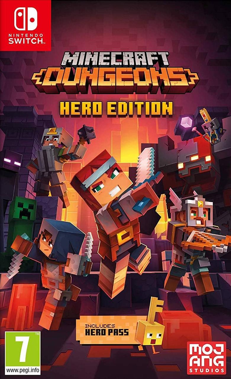 Minecraft Dungeons: Hero Edition для Nintendo Switch, фото 1