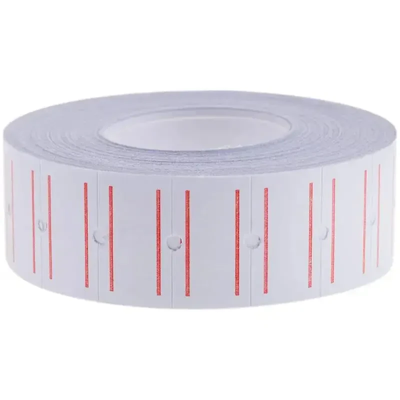 Цінник для етикет пістолета, білий, бухта, фото 1