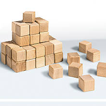 Кубики дерев'яні (20шт)