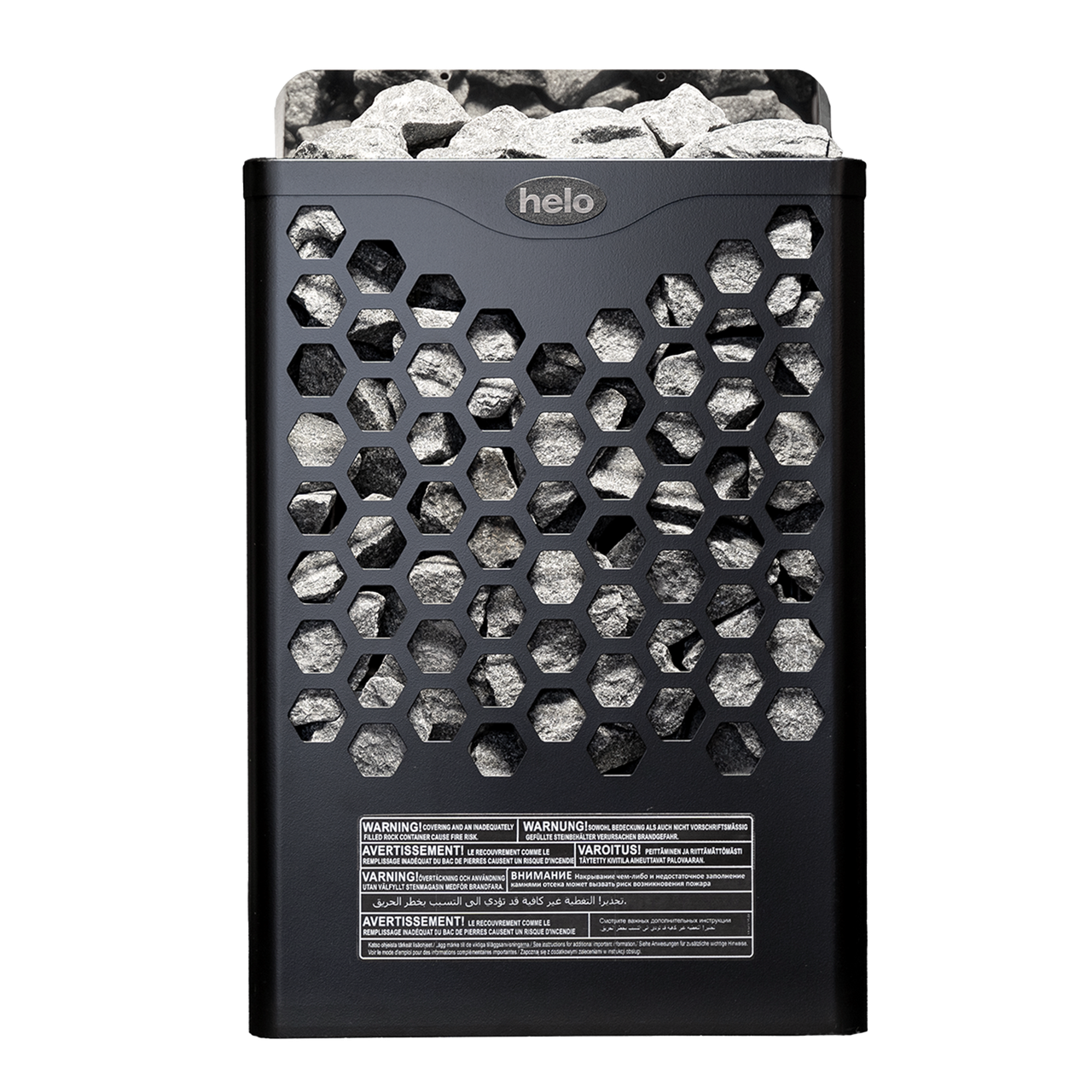 Електрокам’янка для сауни та лазні HELO HANKO 80D Black 8 кВт, фото 1