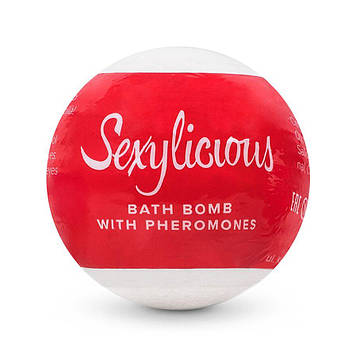 Бомбочка для ванни з феромонами Obsessive Bath bomb with pheromones Sexy (100 г) Bomba💣