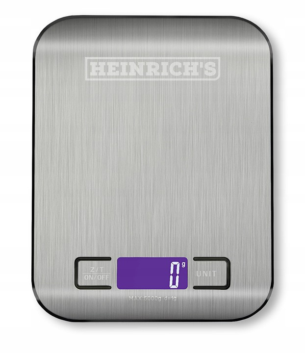 Ваги кухонні електронні до 5 кг HEINRICH'S HWG 8441 Німеччина